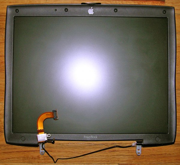 APPLE MAC POWERBOOK G3 PISMO FIREWIRE 14" LCD SCREEN ASSEMBLY