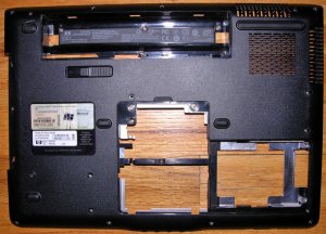 HP PAVILION DV6000 DV6500 DV6700 BOTTOM BASE COVER w/ COA 431426