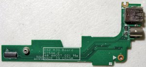 DELL INSPIRON 1525 1526 S VIDEO DUEL USB SIM CARD RIO BOARD 48.4W007.021