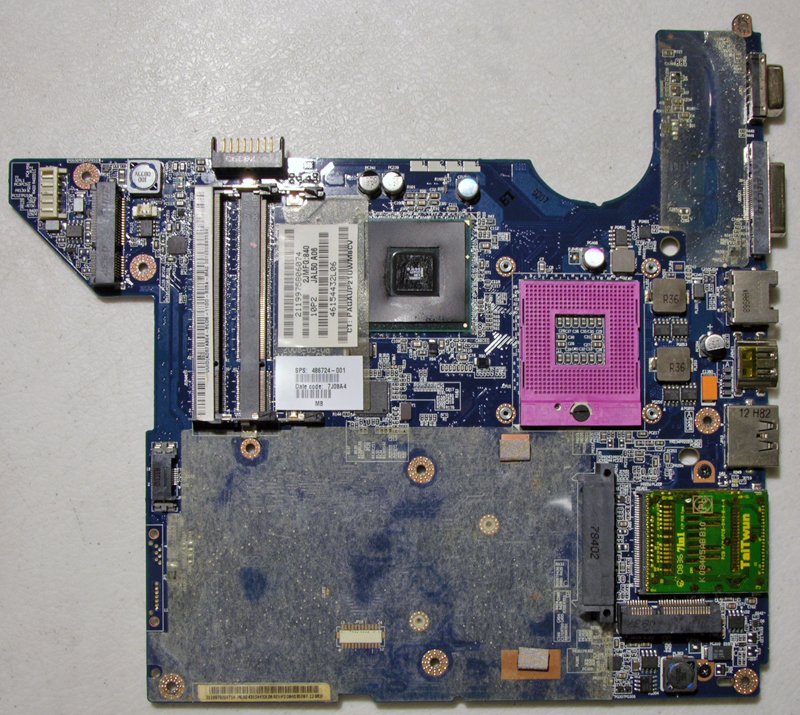 HP PAVILION DV4 1000 1200 1300 INTEL MOTHERBOARD 486724 LA-4101P TESTED