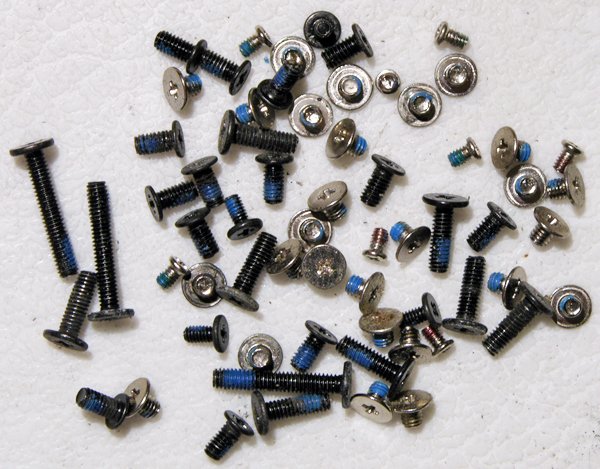 GENUINE OEM HP PAVILION DV4 1220US SERIES COMPLETE SCREW SCREWS SET
