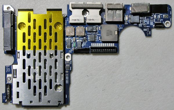 GENUINE OEM APPLE MACBOOK PRO 15" USB AUDIO IO DC JACK BOARD A1260 820-2273-A