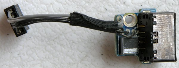 MACBOOK 13.3" MAGSAFE DC-IN BOARD 820-2286-A 820-1966-A