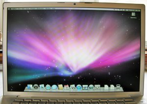 OEM MACBOOK PRO 15" A1226 CORE DUO LCD SCREEN ASSEMBLY