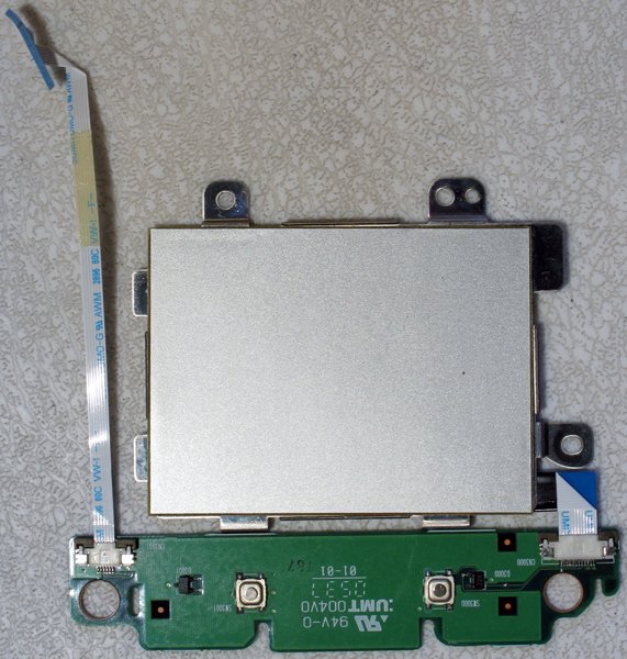TOSHIBA SATELLITE M40 M45 MOUSE TOUCHPAD ASSEMBLY V000050390 w/ CABLE