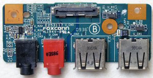 SONY VGN-NW270F NW235F NW SERIES DUEL USB / AUDIO BOARD CNX-442 1P-1094J01-6010