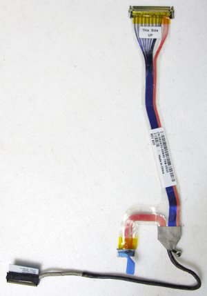 DELL XPS M1710 M6300 E1705 M90 9400 17" LCD CABLE 0XU670 XU670 HAQ00 DC02000C40L