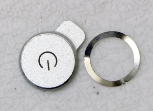 GENUINE OEM APPLE MACBOOK PRO 13" A1278 POWER BUTTON SWITCH ASSEMBLY