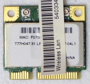 OEM ACER ASPIRE 7736Z 7736 7736G MINI PCI WIFI WIRELESS CARD T77H047 AR5B93