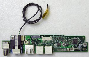 GENUINE OEM APPLE POWERBOOK G4 15.2" DC-IN USB AUDIO RJ11 JACK 820-1685-A A1106