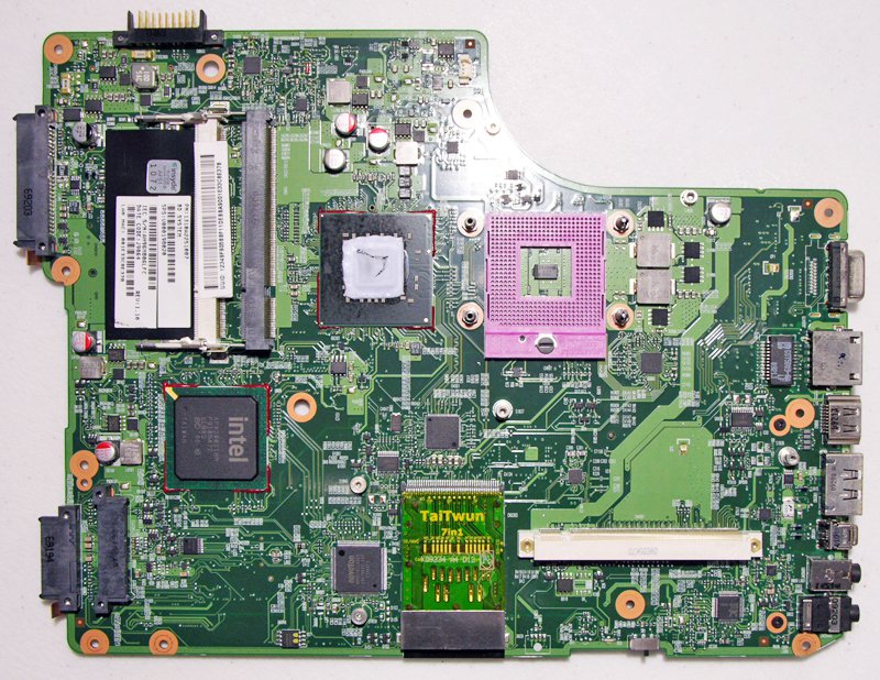 TOSHIBA SATELLITE A505 INTEL MOTHERBOARD HDMI V000198020 1397B0052809 *TESTED*