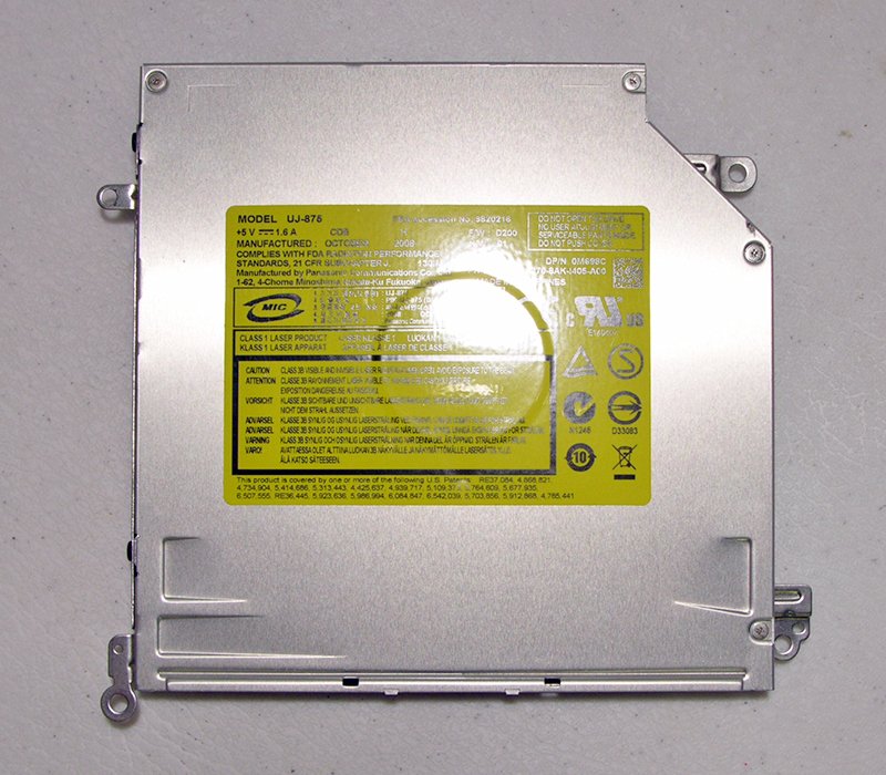 OEM DELL XPS M1530 DVD+/-RW IDE BURNER OPTICAL DRIVE 0M698C / M698C UJ-875
