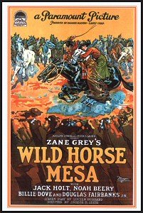 Wild Horse Mesa (1925) DVD