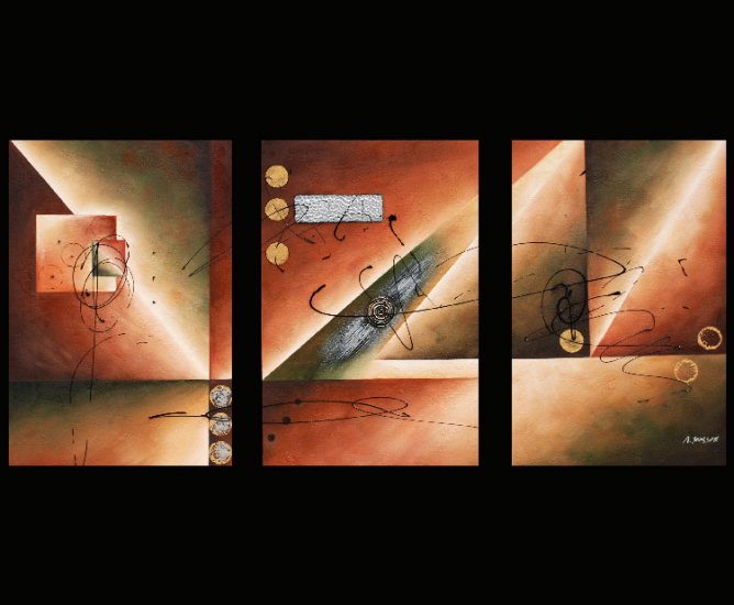 Abstract Alley Arcadia Oil on Canvas (22241955296)
