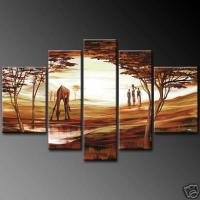Wilderness Oil Painting on Canvas (g66074293ttps)