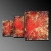 Marbled Red Oil Painting on Canvas (g66073410ttps)