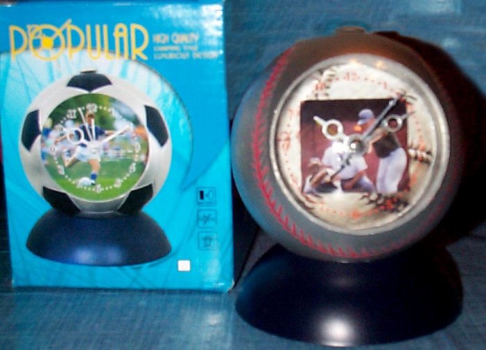 Baseball Alarm Clock - Travel, Kids Room