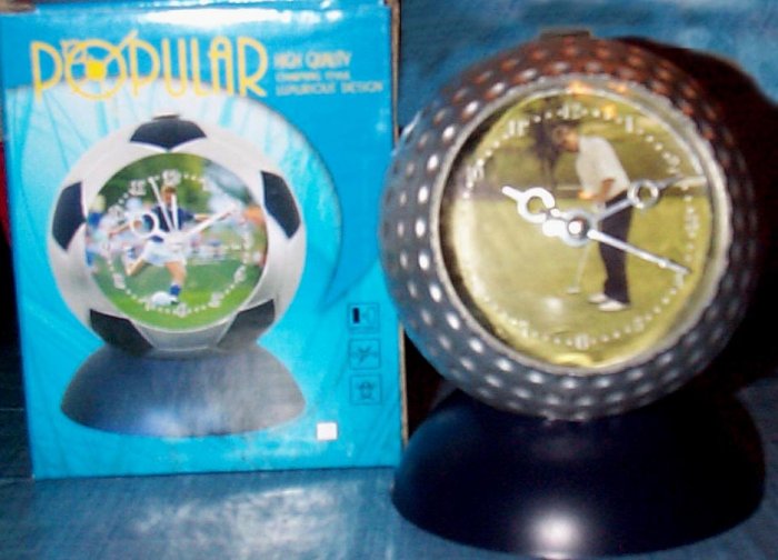 Golf Ball Alarm Clock - Travel, Kids Room