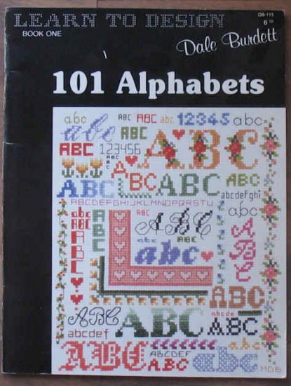 Cross Stitch X-Stitch Learn to Design Book Book 1 101 Alhabets