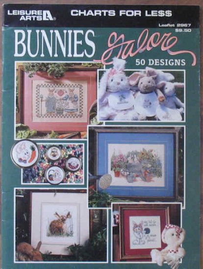 Paula Vaughan's Bunnies Galore 50 Designs Charts for Less