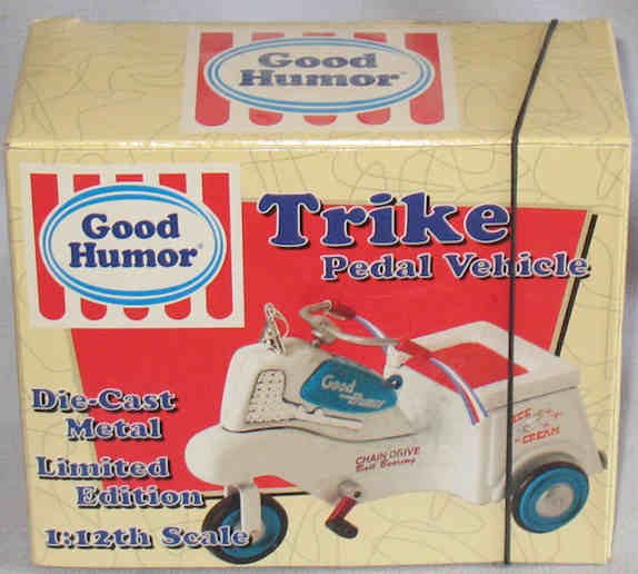 Good Humor Pedal Vehicle Xonex 1998 1:12 Scale MIB