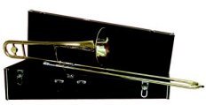 Deluxe Bb slide trombone with case