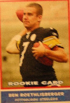 Ben Roethlisberger Topps Bazooka Rc