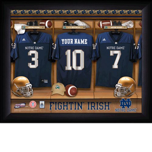 Norte Dame Fighting Irish Custom Jersey Print With Your Name