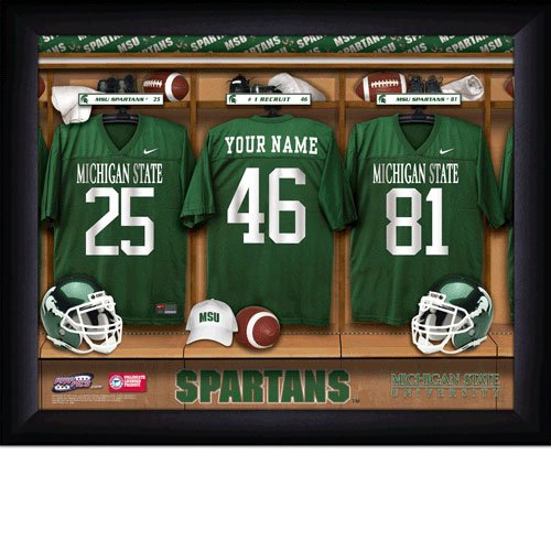 Michigan St. Spartans Custom Jersey Print With Your Name