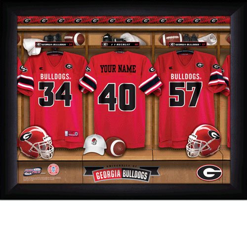 Georgia Bulldogs Custom Jersey Print With Your Name