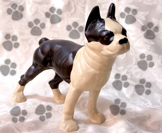 Cast Iron Doorstop Bulldog or Boston Terrier