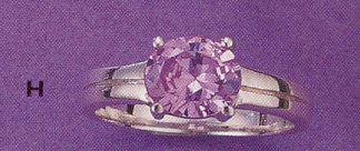 Sterling Silver Alexandrite Ring