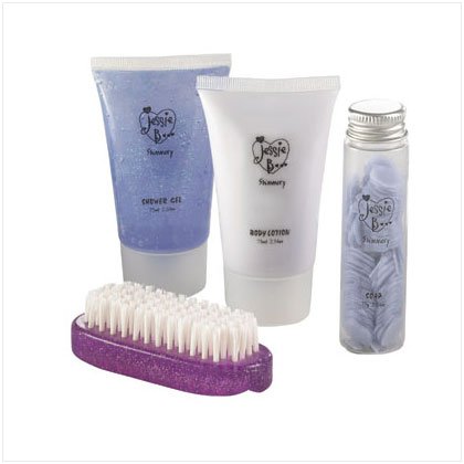 Wild Berry Bath -Maribou Bag