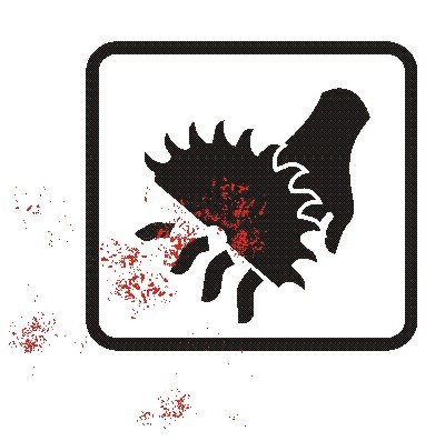 Hip Hazard Saw Hand Shirt