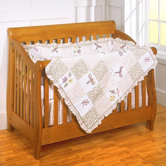 Bloomsberry 4-piece Patchwork Crib Set