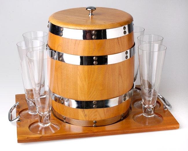 Towle Keg 8-piece Party Set