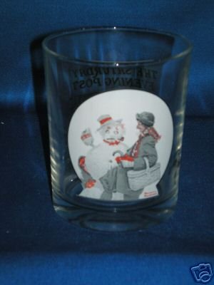 GLASSWARE AS SHOWN~GRAMPS ENCOUNTERS NORMAN ROCKWELL