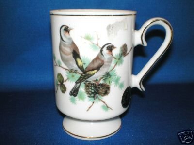 ROYAL CROWN SMUG MUGS LOVE BIRDS COFFEE MUGS 4383
