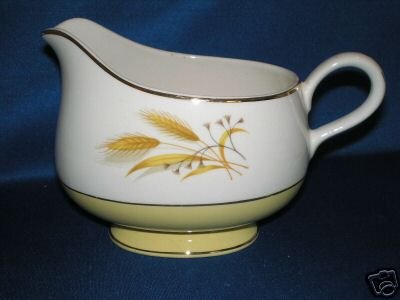 GRAVY BOAT HOMER LAUGHLIN CENTURY SERVICE AUTUMN GOLD