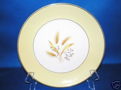 DESSERT SALAD PLATE HOMER LAUGHLIN CENTURY AUTUMN GOLD