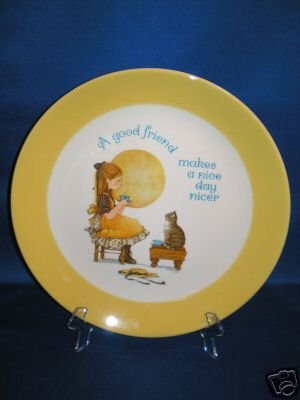 COLLECTOR PLATE A GOOD FRIEND MAKES A NICE DAY NICER