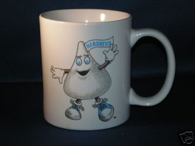 HERSHEY'S CHOCOLATE KISS COFFEE CUP AS SHOWN