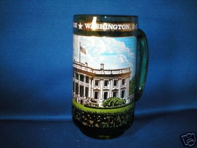 GLASSWARE~BEER STEIN THE WHITE HOUSE WASHINGTON DC