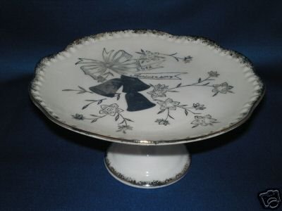 NORCREST 25TH ANNIVERSARY PEDESTAL PLATE