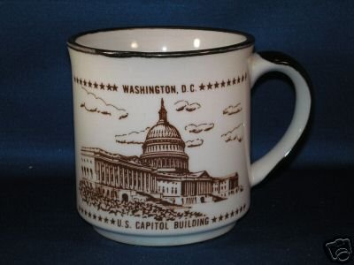 WASHINGTON DC U.S. CAPITOL BUILDING COFFEE MUG