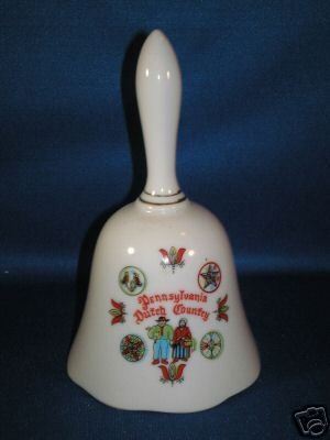 COLLECTIBLE BELL AS SHOWN~PENNSYLVANIA DUTCH COUNTRY