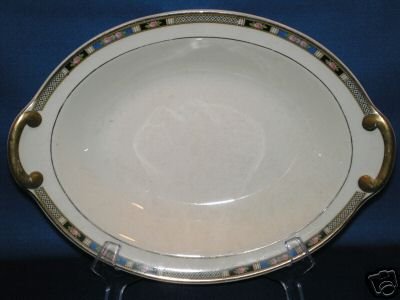 TAYLOR SMITH TAYLOR PREMIER FINE CHINA OVAL BOWL 12394