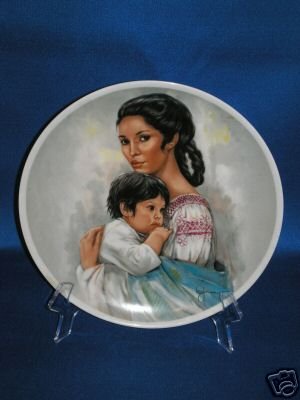 COLLECTOR PLATE ROYAL TETTAU ANNO 1983 INDIAN SQUAW