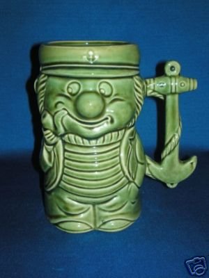 DARLING SAILOR BOY STEIN MUG CUP