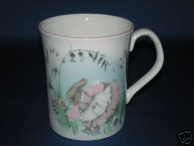 ELIZABETHAN MRS RABBIT BABY CUP BONE CHINA